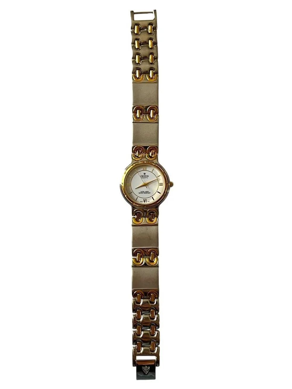 Vintage Croton Two Tone Mixed Metal Watch